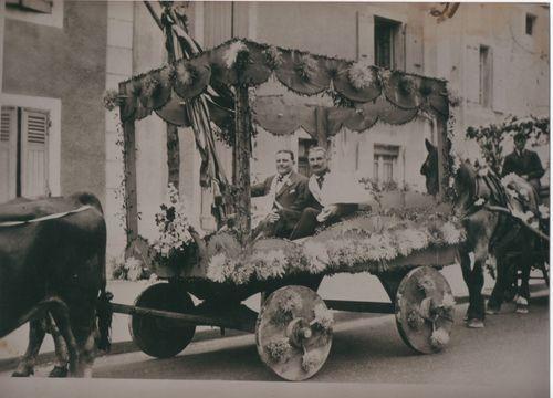 Iconographie - Le char royal en 1936