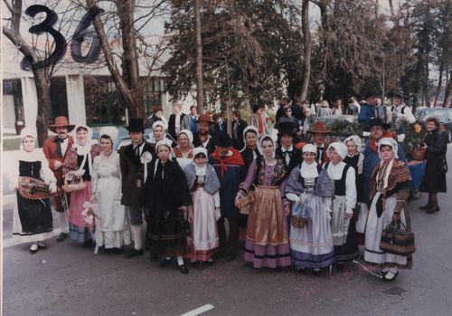 Iconographie - Le défilé du Rigodon en 1990