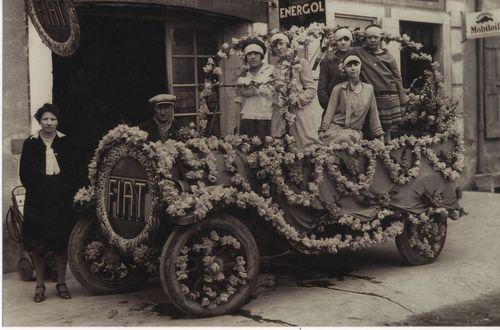 Iconographie - Les premières fleurs dans les années 30