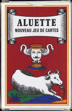 Iconographie - Boite d'un jeu de carte d'Aluette