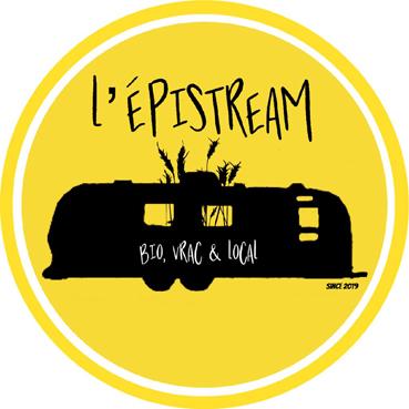 Iconographie - Logotype de l'épicerie ambulante épistream