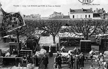 Iconographie - La place du Marché