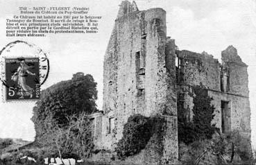 Iconographie - Ruines du château du Puy-Greffier