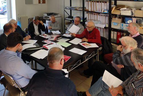 Iconographie - Réunion du conseil d'administration de l'OPCI