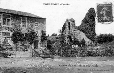 Iconographie - Ruines du château de Puy Papin