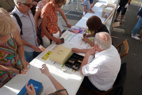 Iconographie - Fête de la Saint-Jean - La vente des repas