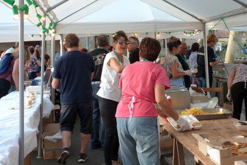 Iconographie - Fête de la Saint-Jean - Préparation des repas