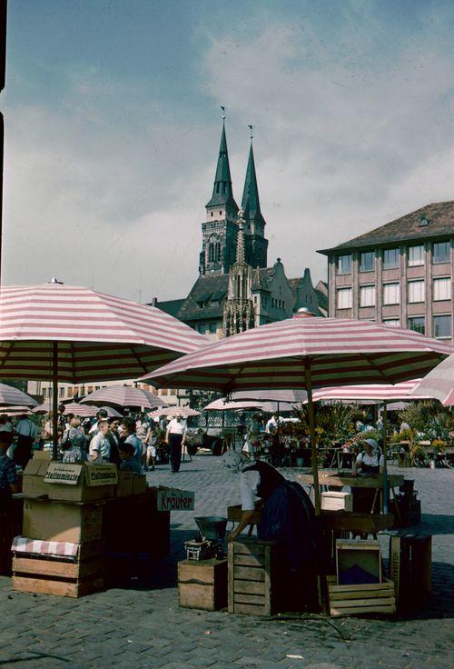 Iconographie - nuremberg hauptmarkt