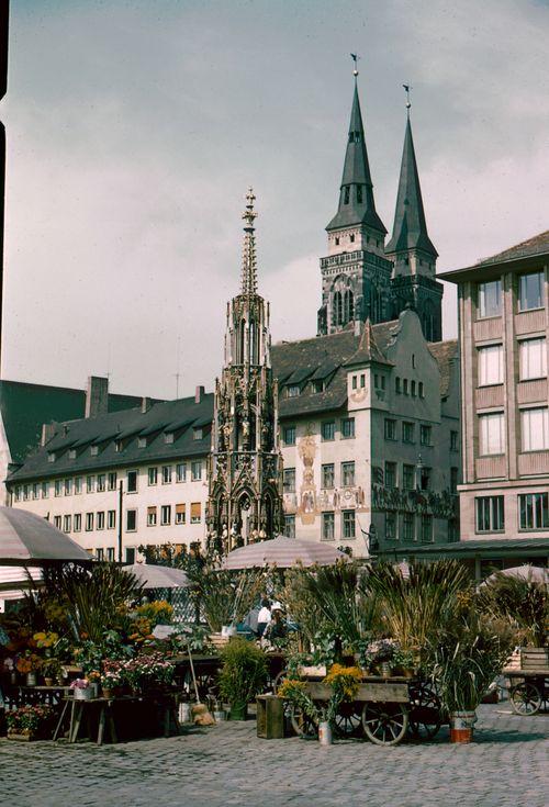 Iconographie - nuremberg hauptmarkt