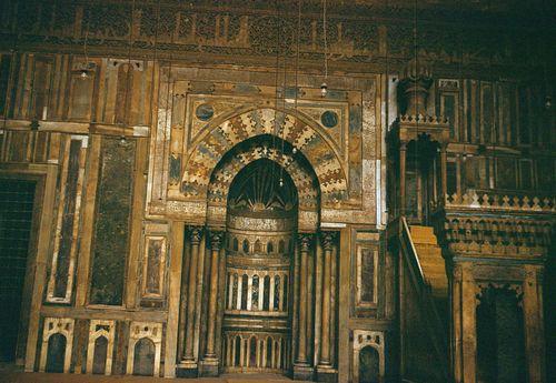Iconographie - intérieure de la mosquée Al-Azhar - Le Caire