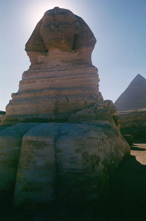 Iconographie - Gizeh - Pyramides - Le Sphynx
