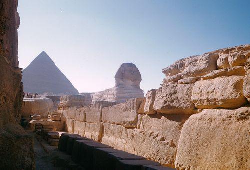 Iconographie - Gizeh - Pyramides - Le Sphynx