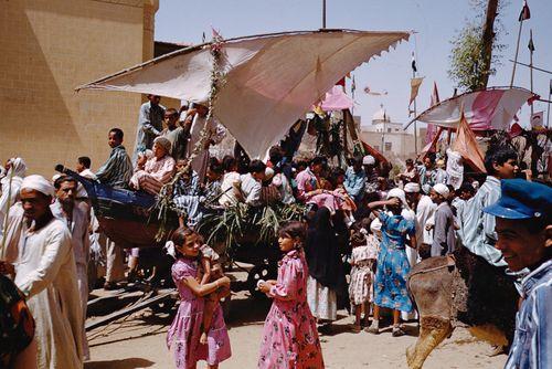 Iconographie - Procession de la barque - Louxor