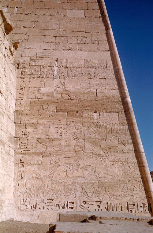 Iconographie - Temple de Ramsès - Madinet Habou