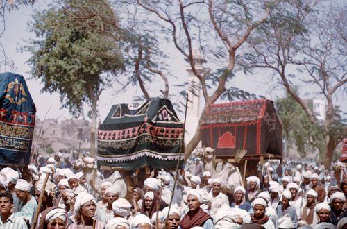 Iconographie - Procession de la barque 4- Louxor