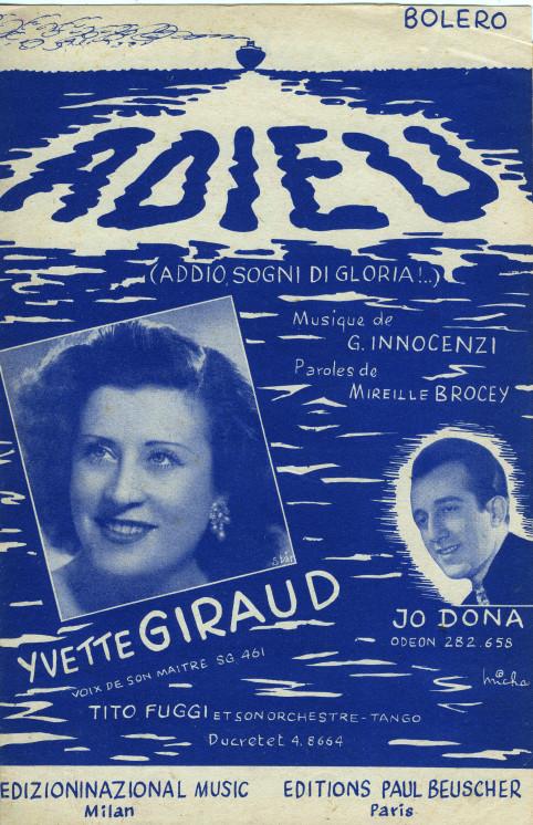 iconographie - Adieu
