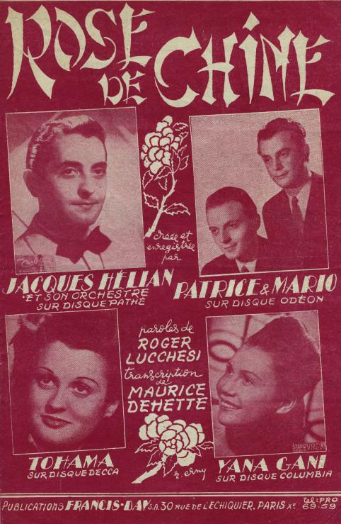 Partition - Rose de Chine