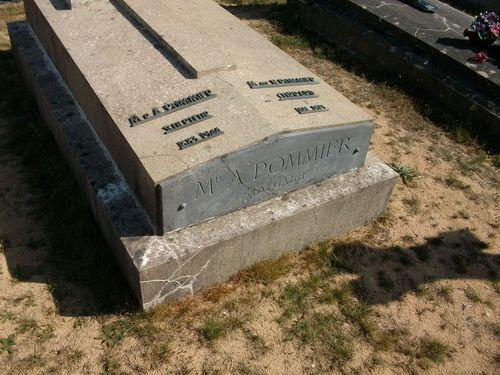 Iconographie - La tombe d’Albert Pommier