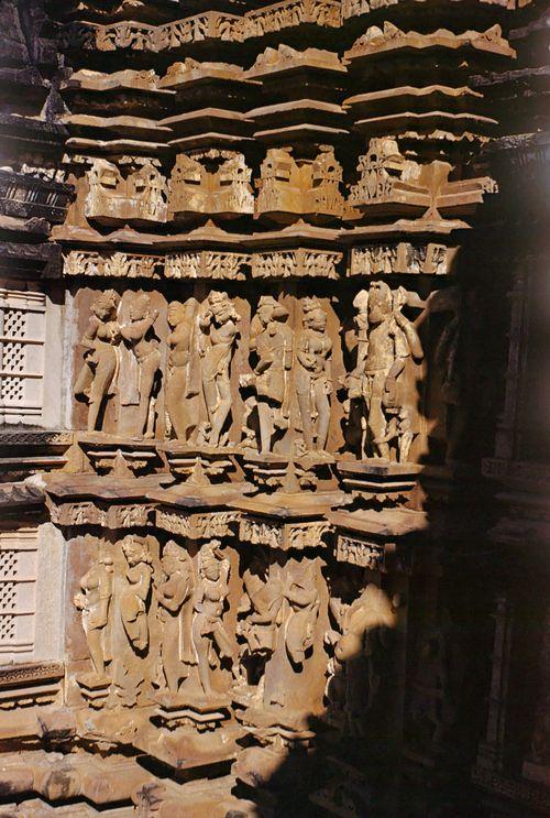 Iconographie - Temples de khajuraho Etat de Madhya Pradesh