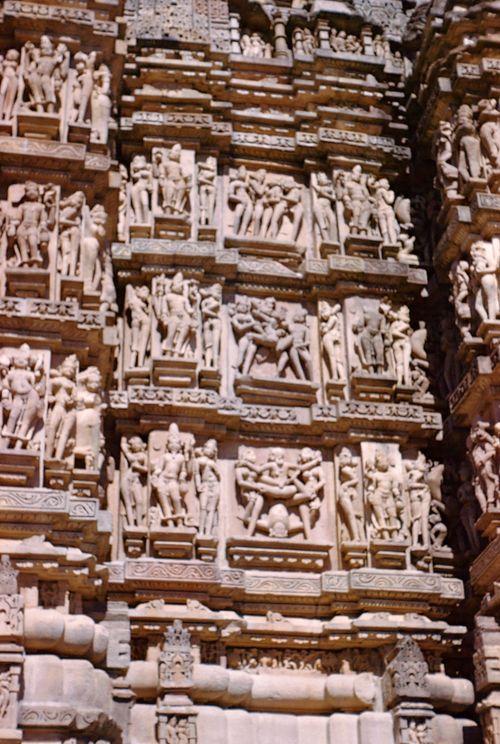 Iconographie - Temples de khajuraho Etat de Madhya Pradesh