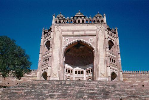 Iconographie - Uttar Pradesh Inde, Fatehpur-Sikri, Monuments