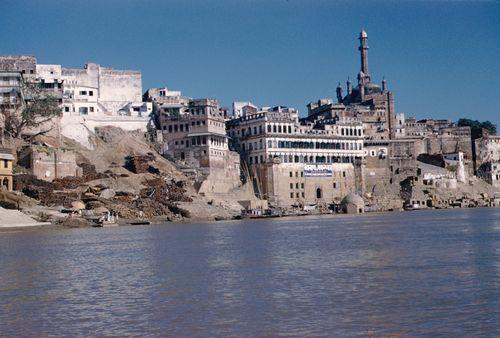Iconographie - Uttar Pradesh Inde, Varanasi (Bénares) Gange