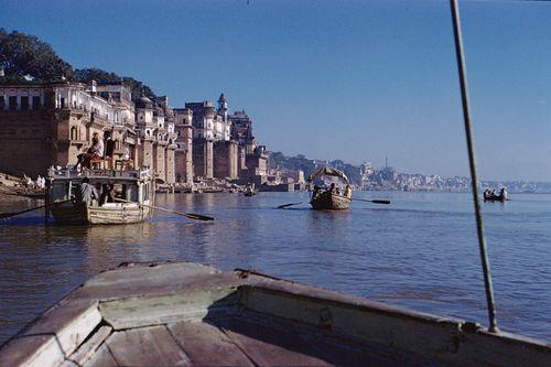 Iconographie - Uttar Pradesh Inde, Varanasi (Bénares) Gange