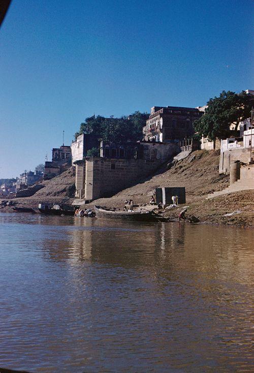 Iconographie - Uttar Pradesh Inde, Varanasi (Bénares) Gange