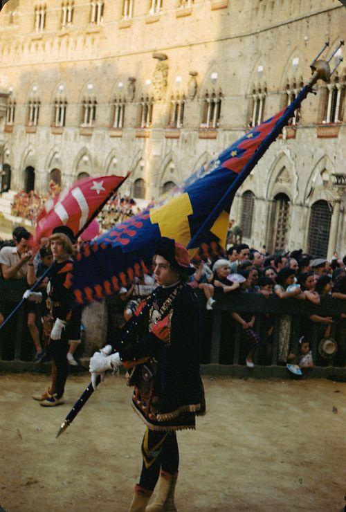 Iconographie - Visite de Rome, fête du Paglio