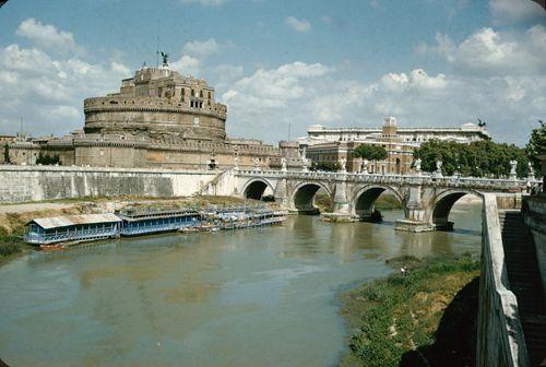 Iconographie - Rome le Tibre