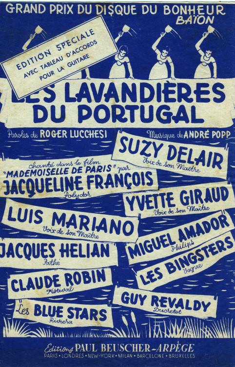 Partition - Les lavandières du Portugal