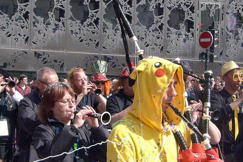 Iconographie - Carnaval de Nantes - Bagad d'Orvault