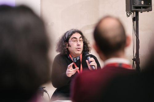 Iconographie - Rendez-vous du Pôle - Gérôme Guibert intervenant