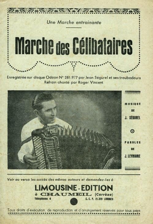 Partition - Marche des célibataires