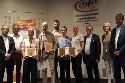 Iconographie - Remise des trophées des Mains d'or décerné par la Chambre de métiers