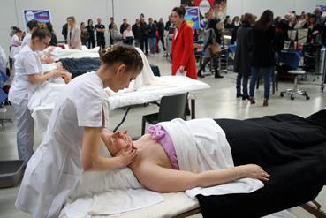 Iconographie - Concours départemental Meilleur apprenti de France - Esthéticiennes