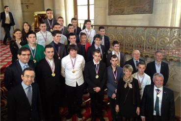 Iconographie - Meilleurs apprentis de France vendéens reçus au Sénat