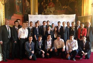 Iconographie - Meilleurs apprentis de France vendéens reçus au Sénat