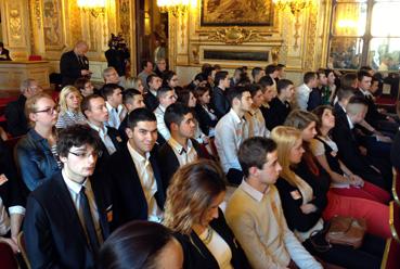 Iconographie - Meilleurs apprentis de France vendéens reçus au Sénat