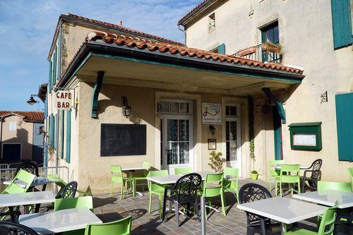 Iconographie - Terrasse de l'auberge de Maître Pannetier