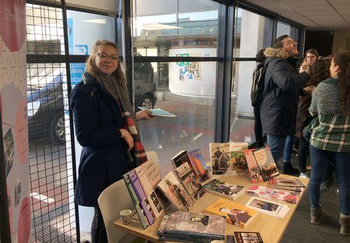 Iconographie - Colloque d'Angers - Le stand OPCI