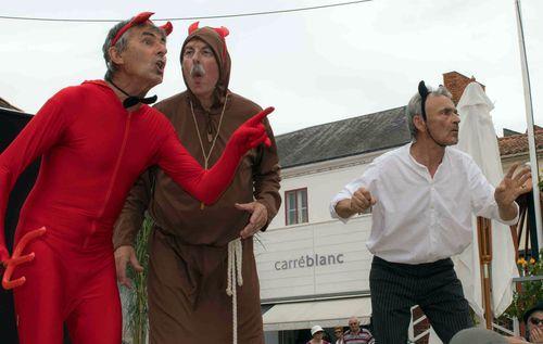 Iconographie - Le quatuor légendaire à la foire à l'ancienne