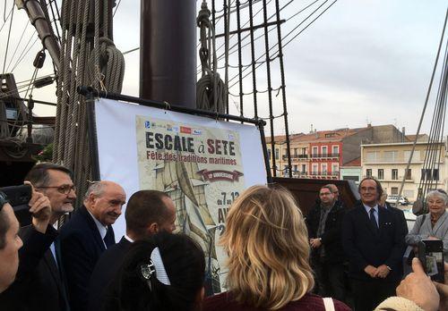 Iconographie - Escale à Sète -  Signature des partenariats