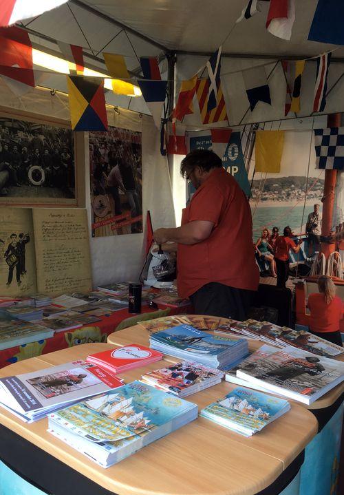 Iconographie - Stand Fécamp Grand'escale 2020 aux Bordées de Cancale