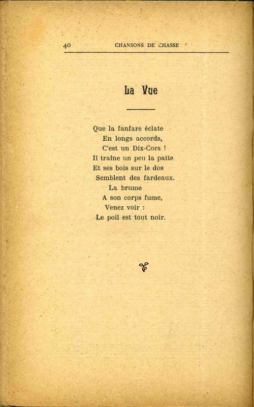 Partition - Vue (La) - paroles