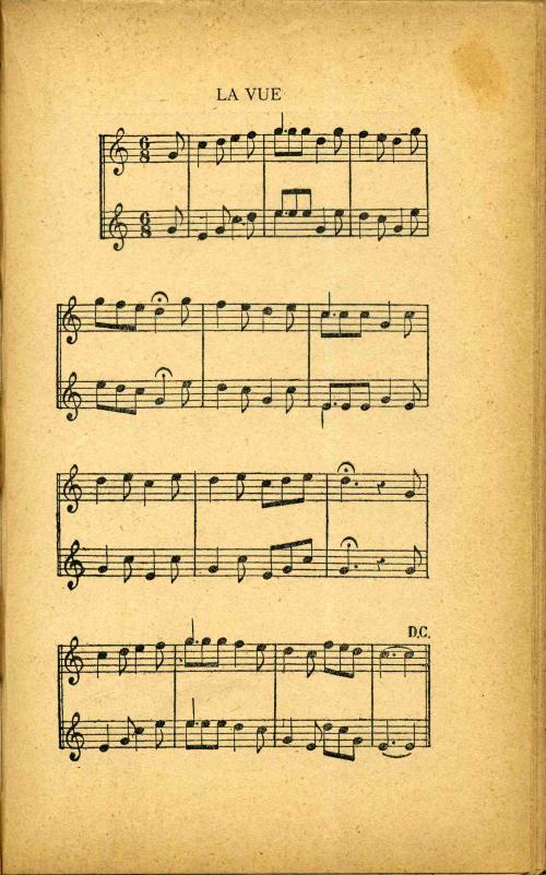 Partition - Vue (La) - musique