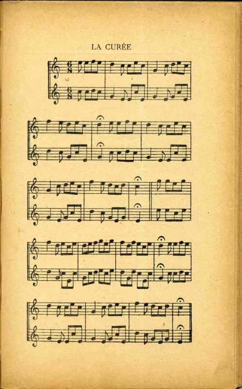 Partition - Curée (La) - musique