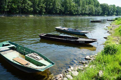 Iconographie - Barques sur la Loire