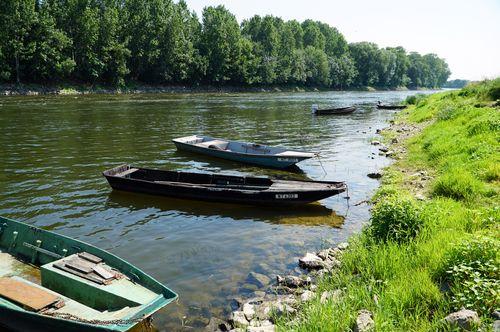 Iconographie - Barques sur la Loire