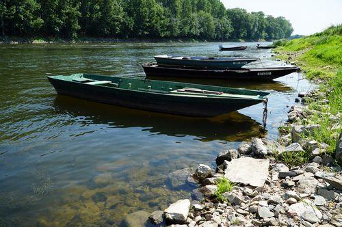 Iconographie - Barques sur la Loire